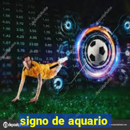 signo de aquario